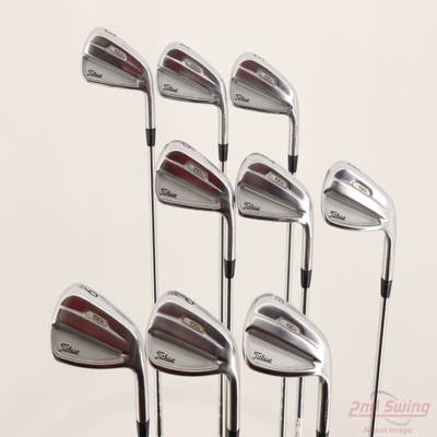 Titleist 2021 T100S Iron Set 3-PW AW True Temper AMT Black S300 Steel Stiff Right Handed STD