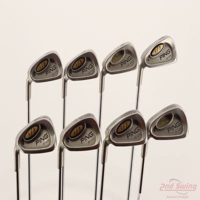 Ping i3 Blade Iron Set 3-PW Ping JZ Steel Regular Left Handed Black Dot +1/4"