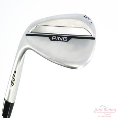 Ping s159 Chrome Wedge Sand SW 56° 12 Deg Bounce S Grind Ping Z-Z115 Steel Wedge Flex Left Handed Black Dot 35.5in