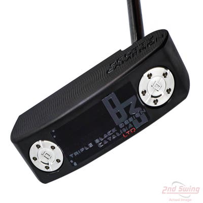 Mint Titleist Scotty Cameron B3 Triple Black Limited Catalina Putter Steel Right Handed 35.0in