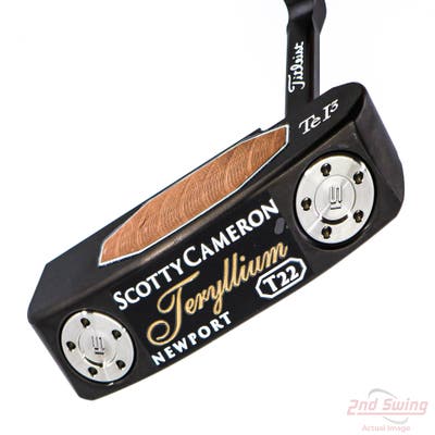 Mint Titleist Scotty Cameron Teryllium T22 Newport Putter Steel Right Handed 34.0in