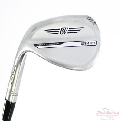 Mint Titleist Vokey SM10 Tour Chrome Wedge Sand SW 56° 8 Deg Bounce M Grind Titleist Vokey BV Steel Wedge Flex Left Handed 35.0in