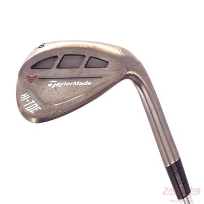 TaylorMade HI-TOE RAW Wedge Lob LW 60° 10 Deg Bounce FST KBS Hi-Rev 2.0 115 Steel Wedge Flex Right Handed 34.75in