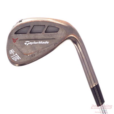 TaylorMade HI-TOE RAW Wedge Lob LW 58° 10 Deg Bounce FST KBS Hi-Rev 2.0 115 Steel Wedge Flex Right Handed 34.75in