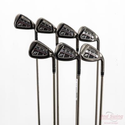 Callaway Big Bertha OS Iron Set 5-PW AW UST Mamiya Recoil ES 460 Graphite Senior Right Handed -1/4"