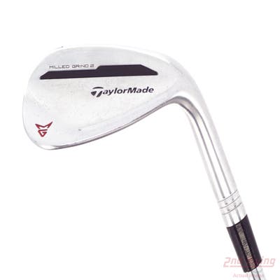 Mint TaylorMade Milled Grind 2 Chrome Wedge Lob LW 60° 10 Deg Bounce SB True Temper Dynamic Gold S200 Steel Stiff Right Handed 34.75in