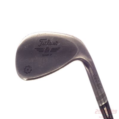Titleist Vokey SM7 Jet Black Wedge Sand SW 54° 10 Deg Bounce S Grind Project X LZ 6.5 Steel X-Stiff Right Handed 35.5in