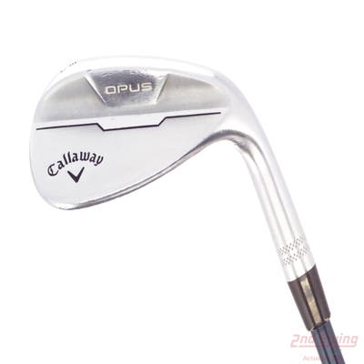 Callaway Opus Brushed Chrome Wedge Gap GW 52° 12 Deg Bounce W Grind UST Recoil Dart HDC 65 Graphite Wedge Flex Right Handed 35.5in
