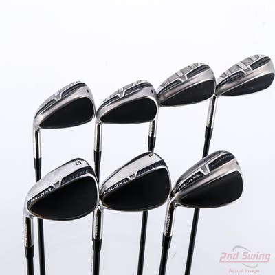 Cleveland HALO XL Full-Face Iron Set 5-PW GW UST Helium Nanocore IP 60 IR Graphite Regular Left Handed +1/4"