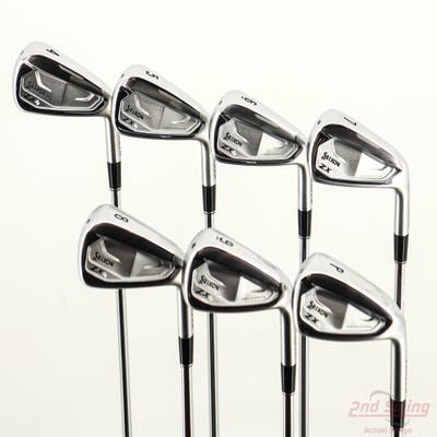 Mint Srixon ZX4 MK II Iron Set 4-PW FST KBS Tour Lite Steel Regular Right Handed +1/2"