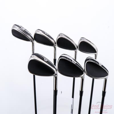 Cleveland HALO XL Full-Face Iron Set 5-PW GW UST Helium Nanocore IP 60 IR Graphite Senior Right Handed +1/4"