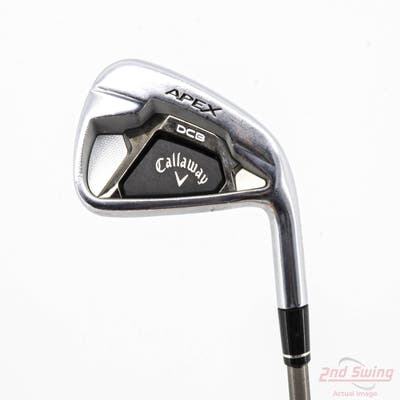 Callaway Apex DCB 21 Single Iron 6 Iron Aerotech SteelFiber fc70 Graphite Senior Right Handed 37.0in