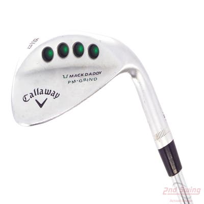 Callaway Mack Daddy PM Grind Wedge Sand SW 56° 13 Deg Bounce PM Grind FST KBS Tour-V Wedge Steel Wedge Flex Right Handed 35.5in
