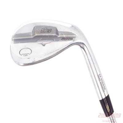 Mizuno S18 White Satin Wedge Lob LW 58° 8 Deg Bounce True Temper Dynamic Gold Steel Wedge Flex Right Handed 35.5in