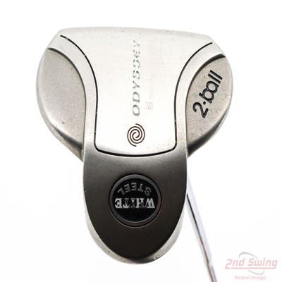 Odyssey White Steel 2-Ball Putter Steel Right Handed 36.0in