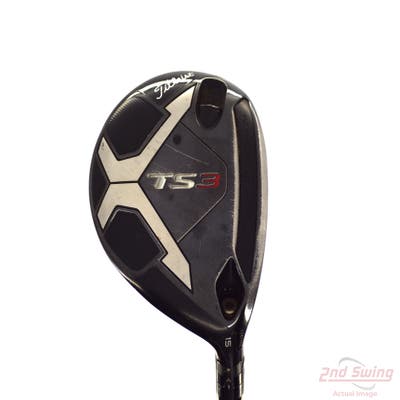 Titleist TS3 Fairway Wood 3 Wood 3W 15° Project X HZRDUS Smoke Black RDX 70 Graphite X-Stiff Right Handed 43.25in