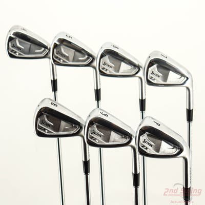 Mint Srixon ZX4 MK II Iron Set 4-PW FST KBS Tour Lite Steel Regular Right Handed +1/2"