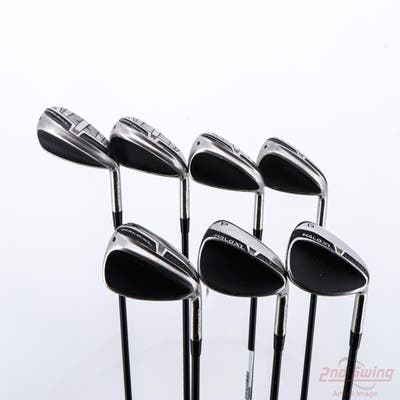 Cleveland HALO XL Full-Face Iron Set 5-PW GW UST Helium Nanocore IP 50 Graphite Ladies Right Handed -3/4"