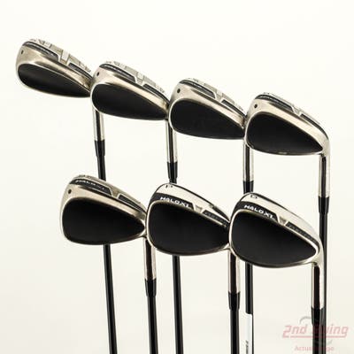 Cleveland HALO XL Full-Face Iron Set 5-PW GW UST Helium Nanocore IP 60 IR Graphite Regular Right Handed +1/4"