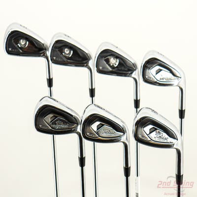 Titleist T200 Iron Set 5-PW AW True Temper AMT Black S300 Steel Stiff Right Handed STD