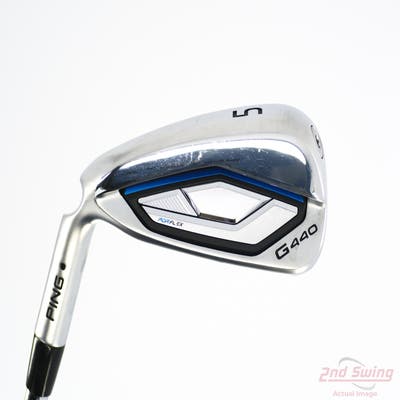 Ping G440 Single Iron 5 Iron AWT 3.0 Steel Regular Left Handed Black Dot 39.0in