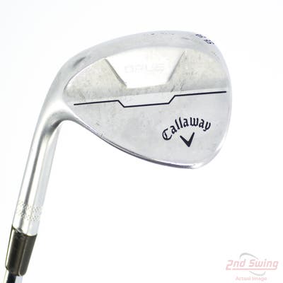 Callaway Opus Brushed Chrome Wedge Gap GW 50° 10 Deg Bounce S Grind True Temper Dynamic Gold Tour Issue S400 Steel Stiff Left Handed 35.5in