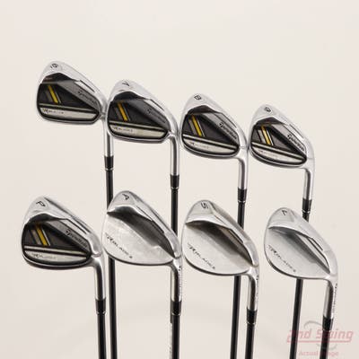 TaylorMade Rocketbladez Iron Set 6-PW AW SW LW TM Matrix RocketFuel 65 Graphite Senior Right Handed +1 1/4"