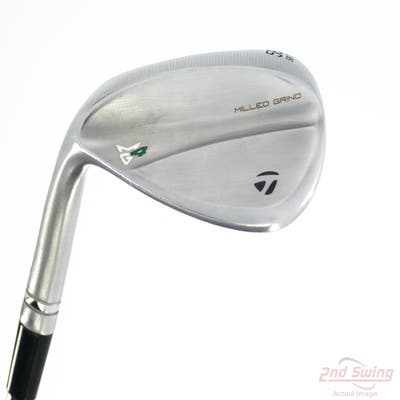 TaylorMade Milled Grind 4 Chrome Wedge Lob LW 58° 11 Deg Bounce SB True Temper Dynamic Gold Tour Issue 115 Steel Stiff Left Handed 35.0in