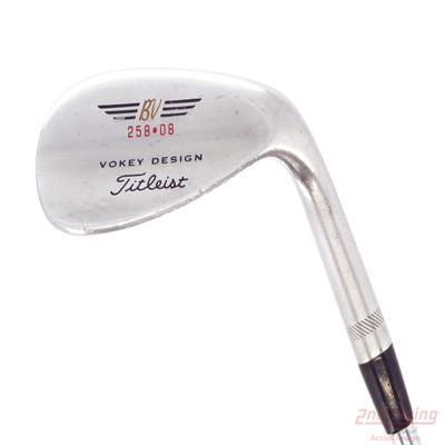Titleist Vokey Chrome 200 Wedge Lob LW 58° 8 Deg Bounce True Temper Dynamic Gold Steel Wedge Flex Right Handed 35.25in