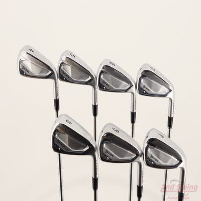 Mint Srixon ZXi4 Iron Set 4-PW True Temper Dynamic Gold X7 Steel X-Stiff Right Handed +1/2"