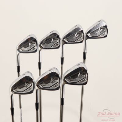Srixon ZX5 MK II Iron Set 4-PW Aerotech SteelFiber i110cw Graphite Stiff Left Handed +1/2"
