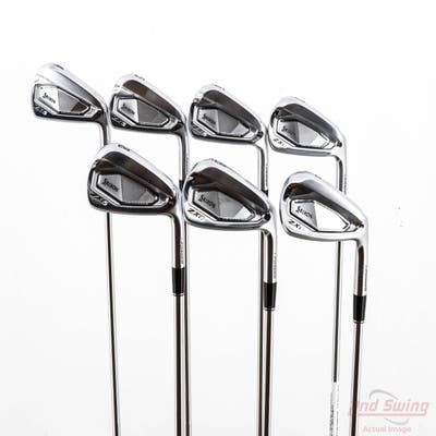 Srixon ZXi5 Iron Set 4-PW KBS 80 High Launch Series Steel Regular Right Handed +1/4"