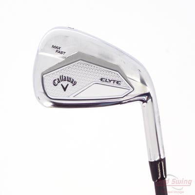Callaway Elyte Max Fast Single Iron 7 Iron Mitsubishi Vanquish PL 40 Graphite Senior Right Handed 37.5in