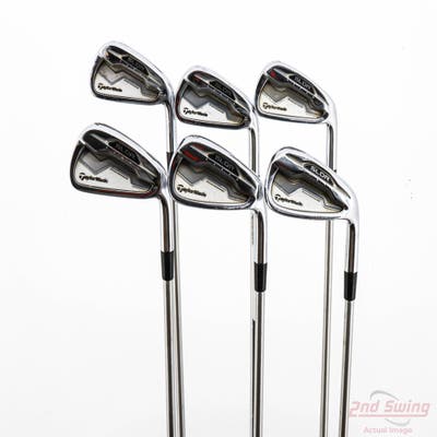 TaylorMade SLDR Iron Set 4-9 Iron FST KBS TOUR C-Taper 90 Steel Stiff Right Handed +3/4"