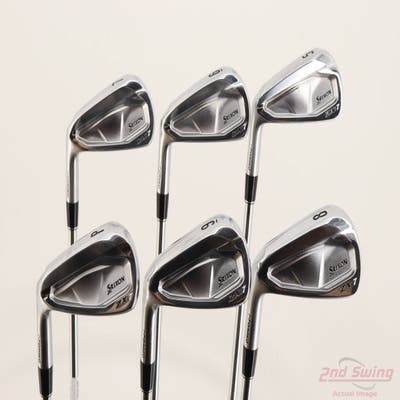 Srixon ZXi7 Iron Set 5-PW FST KBS Tour $-Taper Steel Stiff Left Handed +1/4"