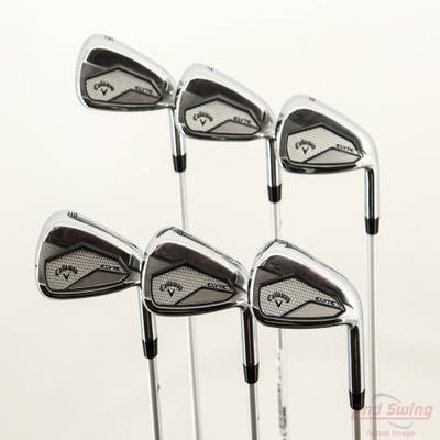 Callaway Elyte Max Fast Iron Set 6-PW AW Mitsubishi Eldio Green 40 Graphite Ladies Right Handed -1 1/2"