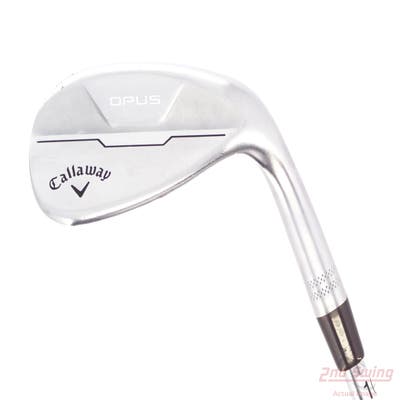 Callaway Opus Brushed Chrome Wedge Sand SW 56° 12 Deg Bounce S Grind True Temper Dynamic Gold Mid 115 Wedge Steel Wedge Flex Right Handed 35.0in