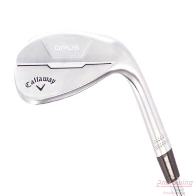 Callaway Opus Brushed Chrome Wedge Lob LW 60° 10 Deg Bounce S Grind True Temper Dynamic Gold Mid 115 Wedge Steel Wedge Flex Right Handed 35.0in