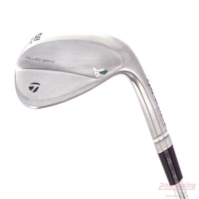 TaylorMade Milled Grind 4 Chrome Wedge Lob LW 58° 7 Deg Bounce LBV True Temper Dynamic Gold Tour Issue 115 Steel Wedge Flex Right Handed 34.75in