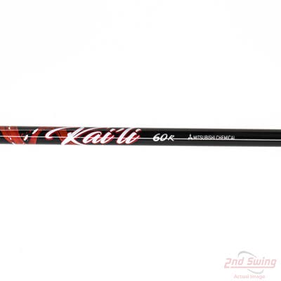 Used W/ TaylorMade RH Adapter Mitsubishi Golf Kai'li Red 60 Driver Shaft Regular 44.25in