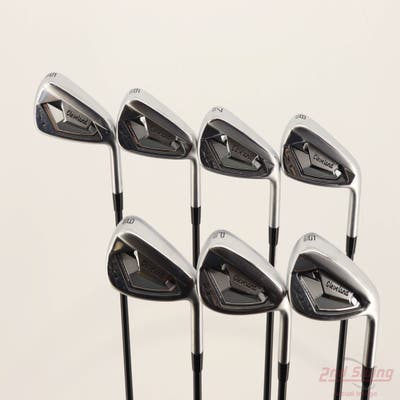 Mint Cleveland ZipCore XL Iron Set 5-PW GW UST Mamiya Helium Black Nanocore 5 Graphite Ladies Right Handed -3/4"