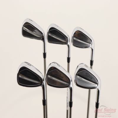 Titleist 2023 T200 Iron Set 6-PW GW Aerotech SteelFiber fc80 Graphite Regular Right Handed STD