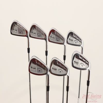 Callaway Razr X Forged Iron Set 4-PW FST KBS Tour Steel Stiff Right Handed -1/4"