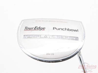 Mint Tour Edge Template Punchbowl Silver Putter Steel Right Handed 35.0in