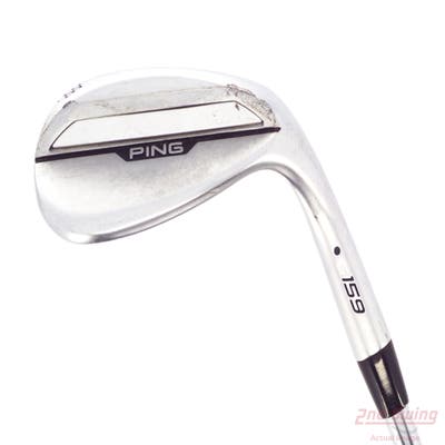 Ping s159 Chrome Wedge Lob LW 58° 8 Deg Bounce H Grind Ping Z-Z115 Steel Wedge Flex Right Handed Black Dot 35.0in