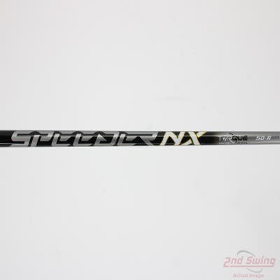 Used W/ TaylorMade RH Adapter Fujikura Speeder NX TCS 50g Driver Shaft Regular 44.75in