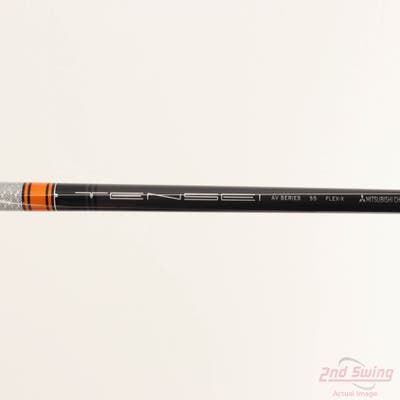 Used W/ PXG RH Adapter Mitsubishi Golf Tensei AV Raw Orange 55 Driver Shaft X-Stiff 44.0in