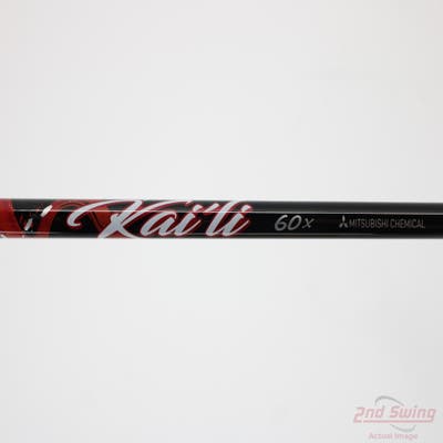Used W/ TaylorMade RH Adapter Mitsubishi Golf Kai'li Red 60g Driver Shaft X-Stiff 44.75in