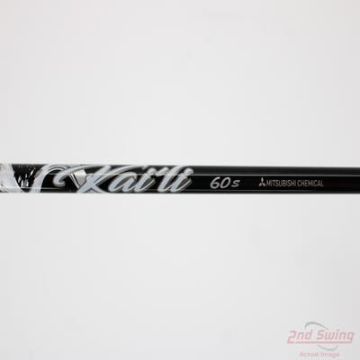 Used W/ TaylorMade RH Adapter Mitsubishi Golf Kai'li White 60g Driver Shaft Stiff 44.75in