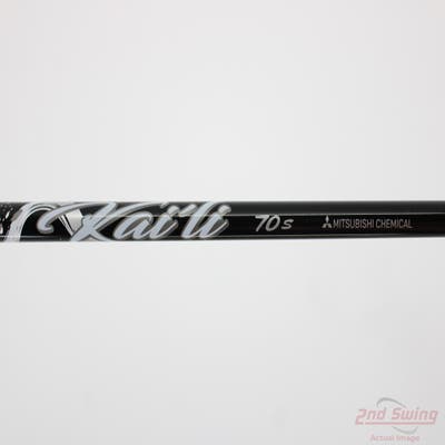 Used W/ TaylorMade RH Adapter Mitsubishi Golf Kai'li White 70g Driver Shaft Stiff 44.75in
